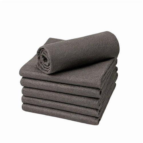 10 Cleaning Cloth, Reuseable Thickened Streak Free Cleaning Wipes, Microfiber Cleaning Cloths for Windows Glass Car - Image 2