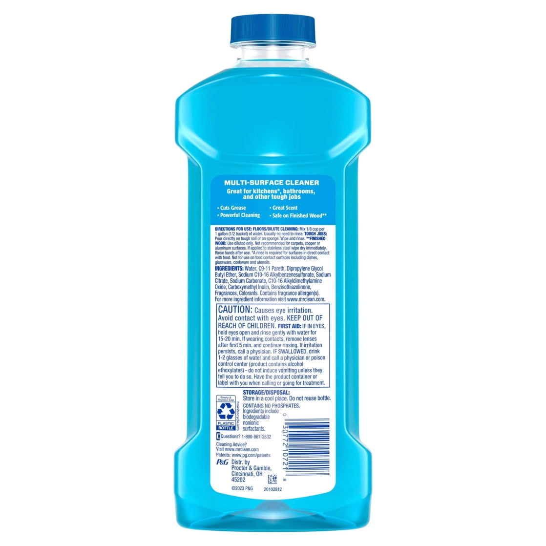 (6 pack) Cleaner, 2X Concentrated Multi Surface, Unstopable Fresh Scent, 23 fl oz