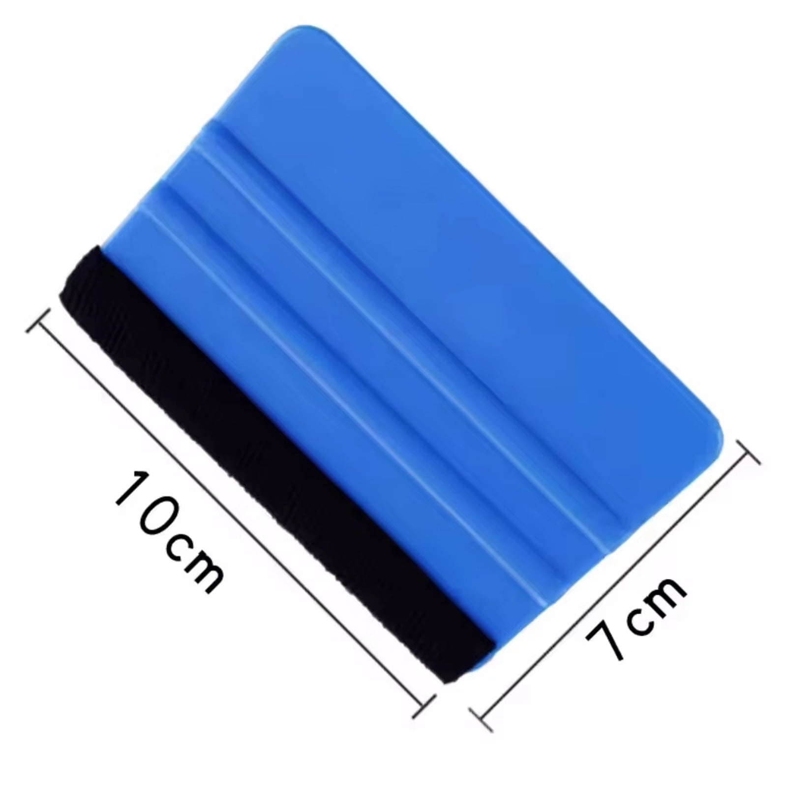 Large Square Felt Edge Squeegee - Tool for Car Window Tint, Vinyl Wrap &amp; Decal Application