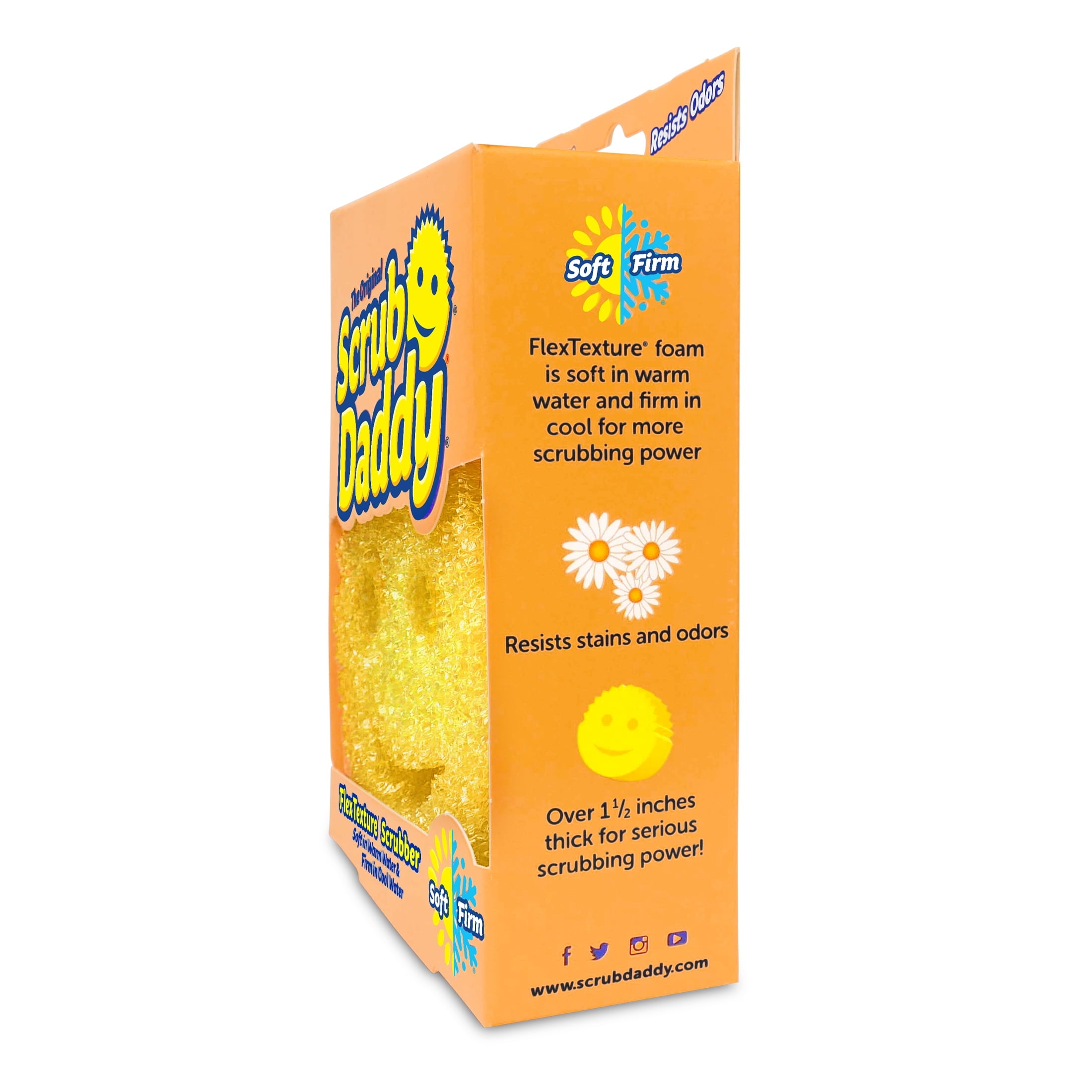 Scrub Daddy Sponge Scratch-Free Dish Scrubber, Kitchen &amp; Bath Cleaning Supplies. Scrubbies &amp; Esponjas De Fregar Platos