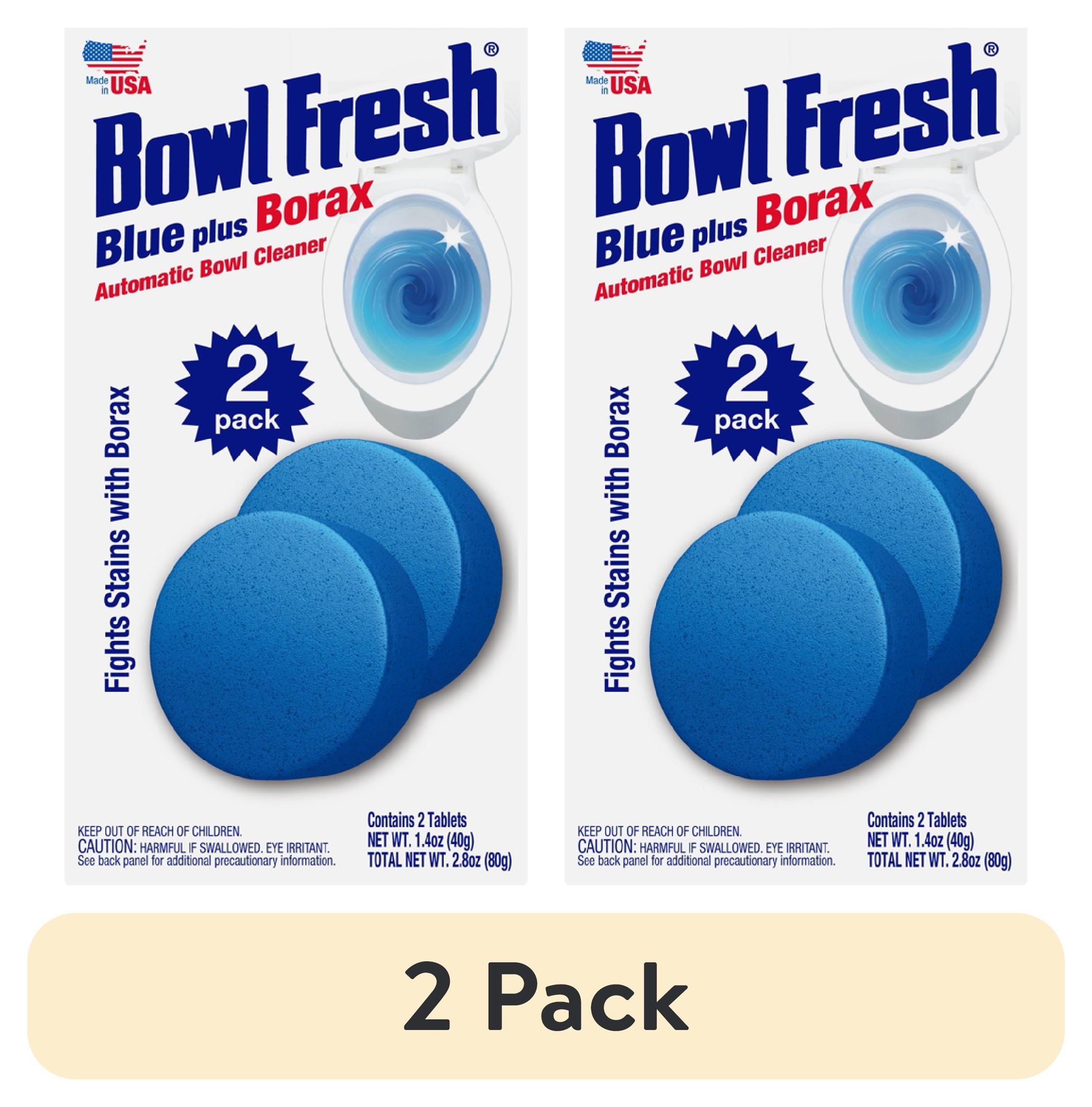 (10 pack) Bowl Fresh Automatic Toilet Bowl Cleaner and Freshener with Borax, 2 Pack