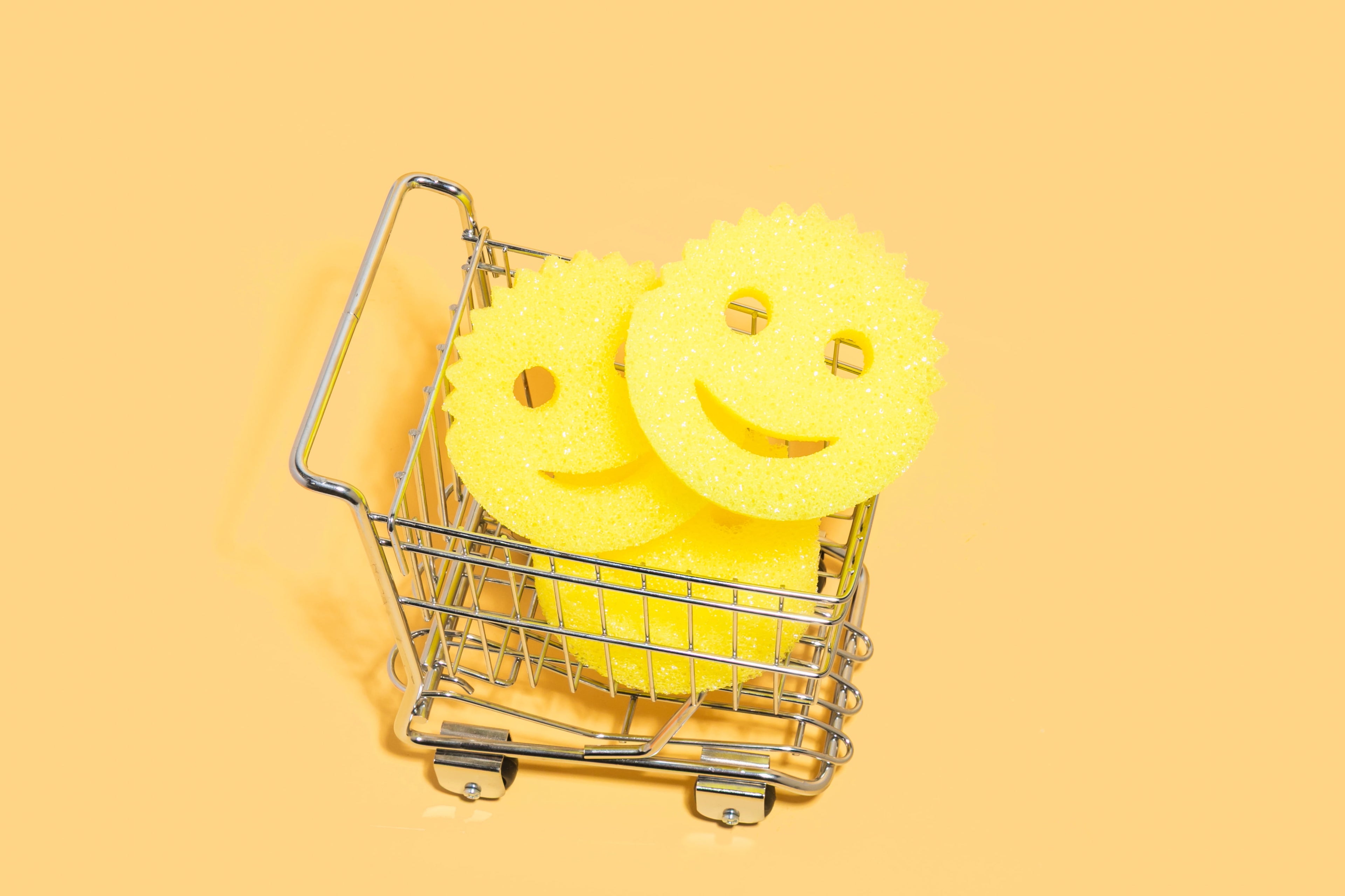 Scrub Daddy Sponge Scratch-Free Dish Scrubber, Kitchen &amp; Bath Cleaning Supplies. Scrubbies &amp; Esponjas De Fregar Platos