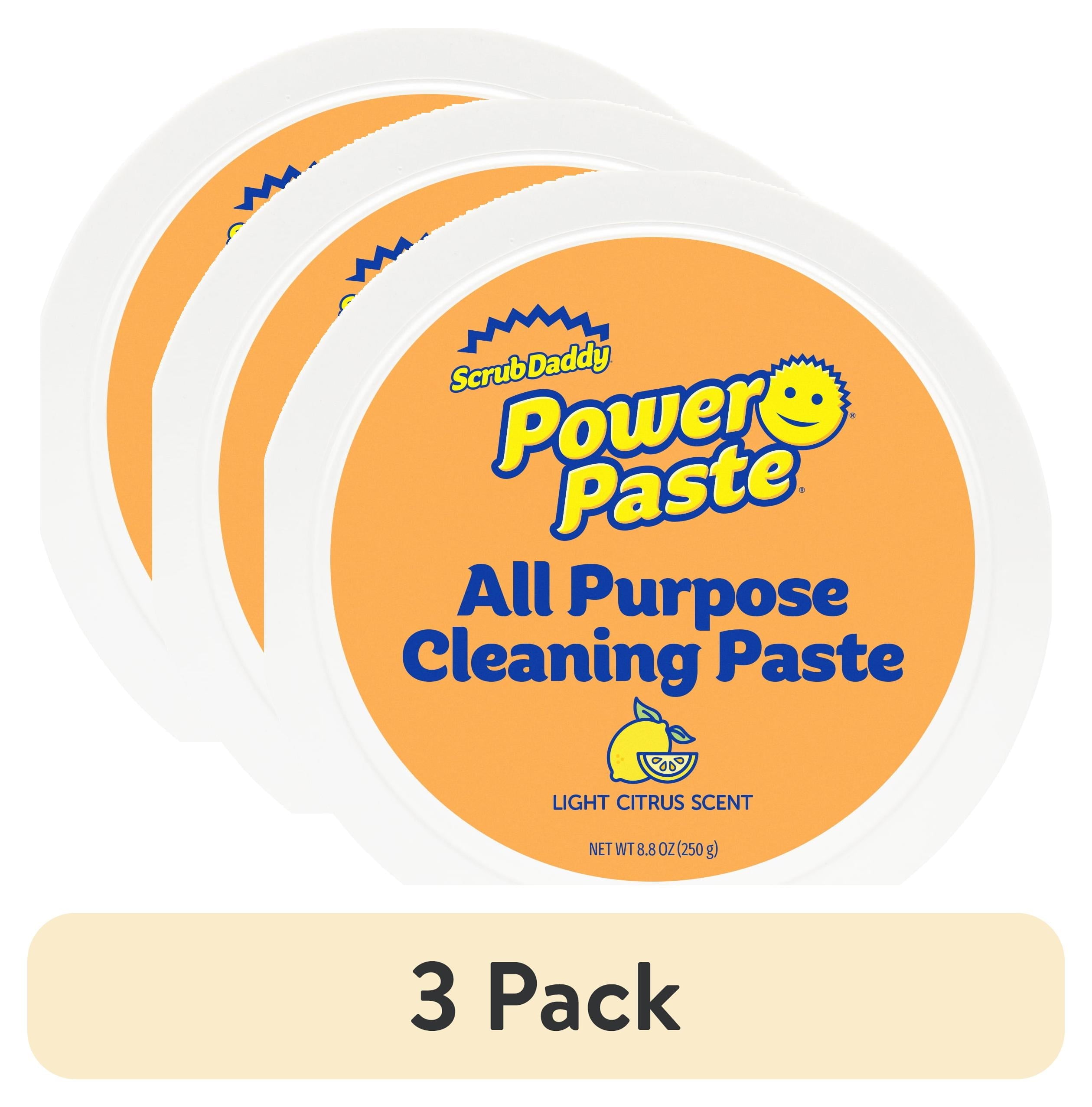 Scrub Daddy PowerPaste All-Purpose Cleaning Paste with Scrub Mommy Multipurpose Cleaning Sponge