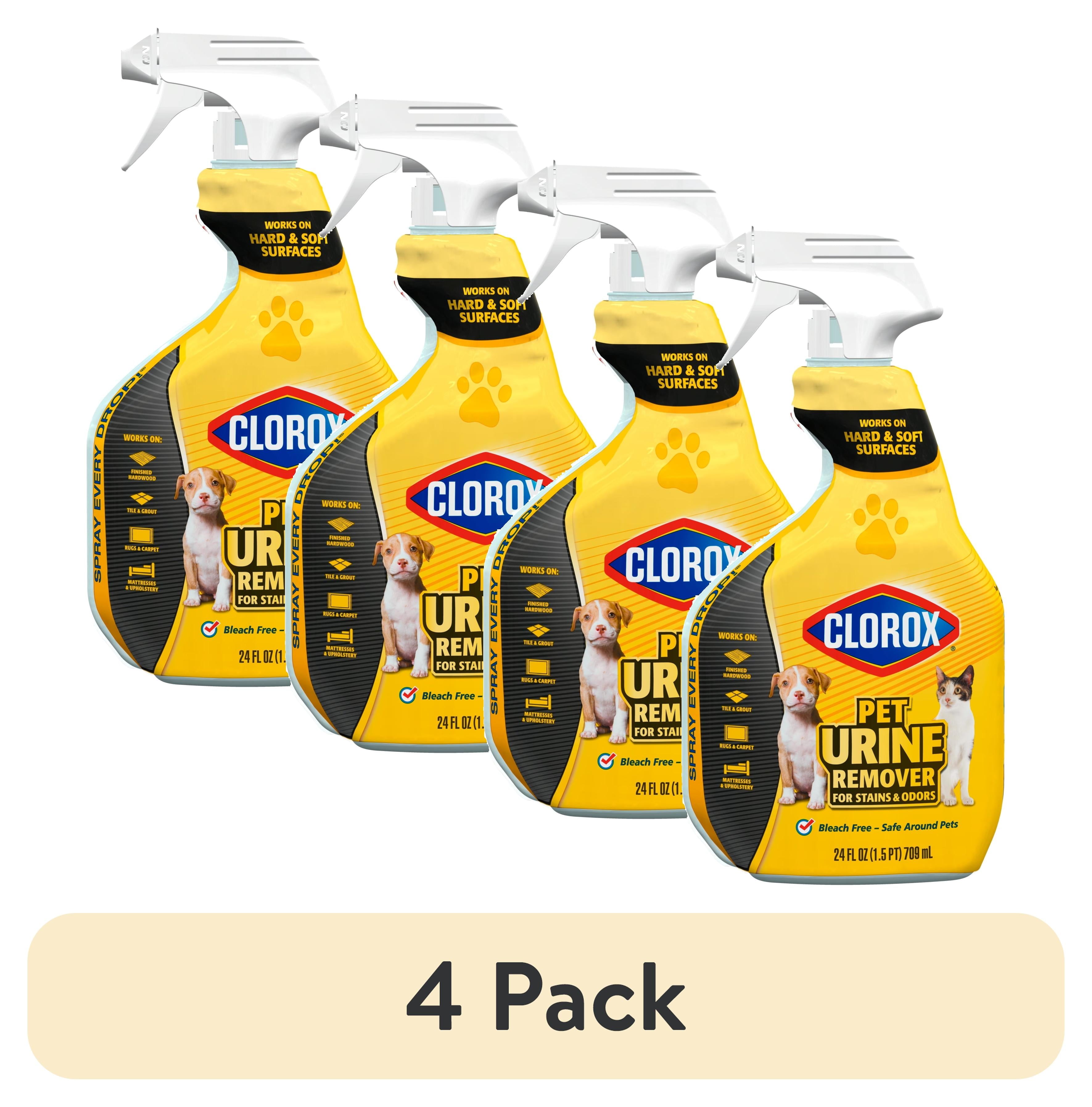 (6 pack) Pet Carpet Stain Remover for Urine Stains and Odors, 24 fl oz