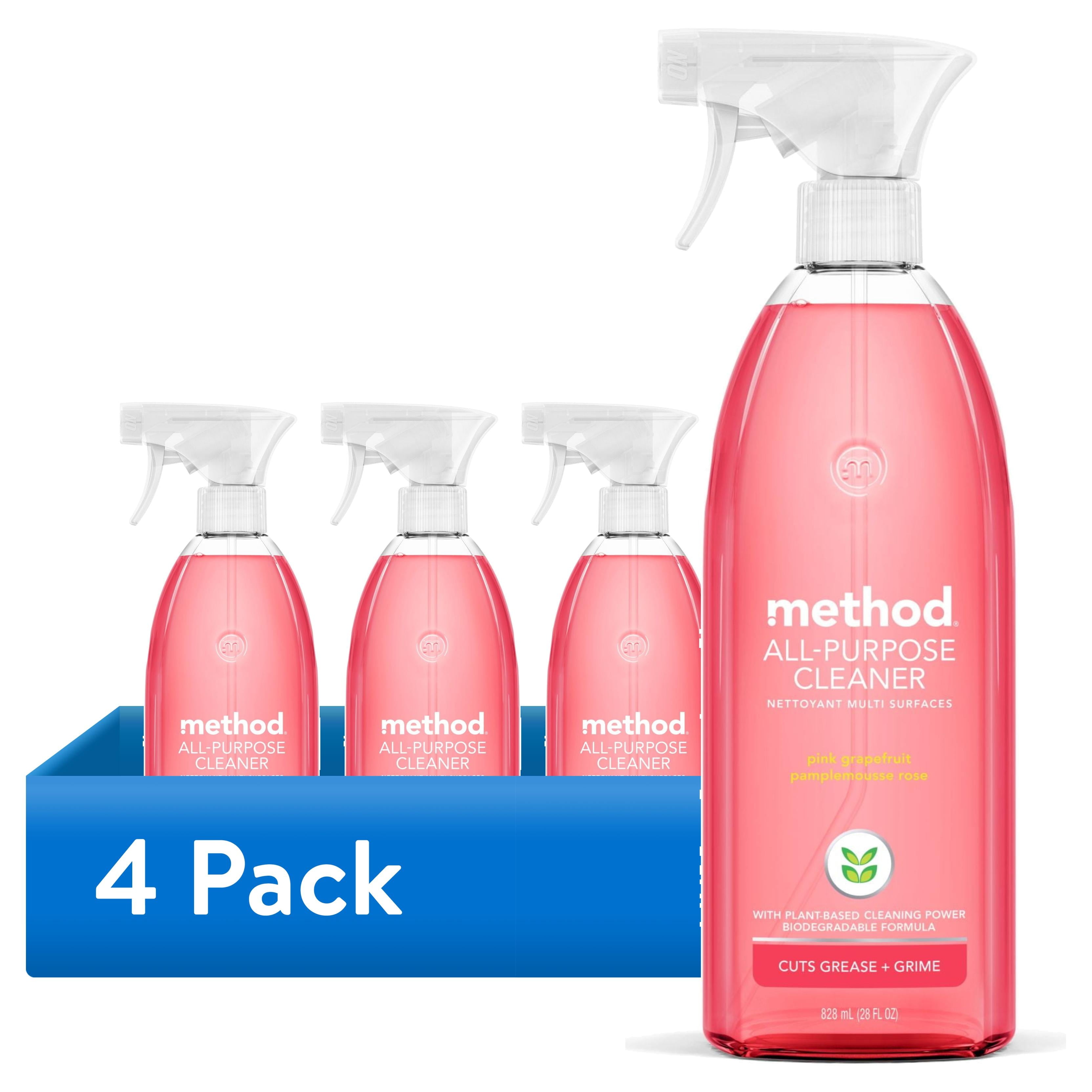 (4 pack) All-Purpose Cleaner, Pink Grapefruit Scent, 28 Ounce, 4 Pack