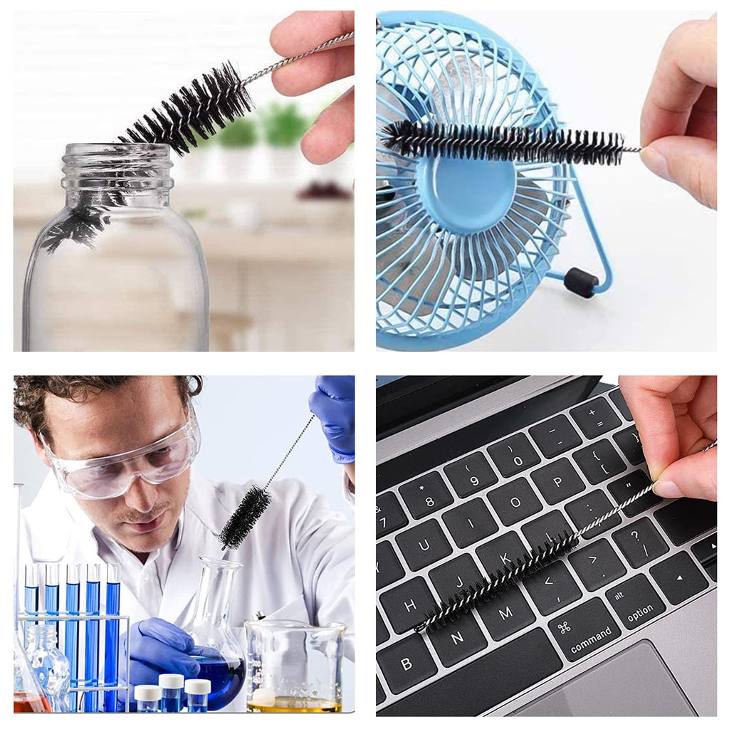 10pcs Cleaner Brush Kit, 8.2inch Long Cleaners, Nylon Pipe Tube Cleaning Brush, Brush Variety Pack, Tube Brushes Pipe... - Image 6