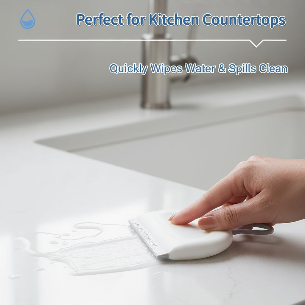 for Glass Doors, Small for Glass Door Mini Silicone for Window Cleaner Tool Bathroom s for Car Window Cleaning 1 Pack... - Image 6
