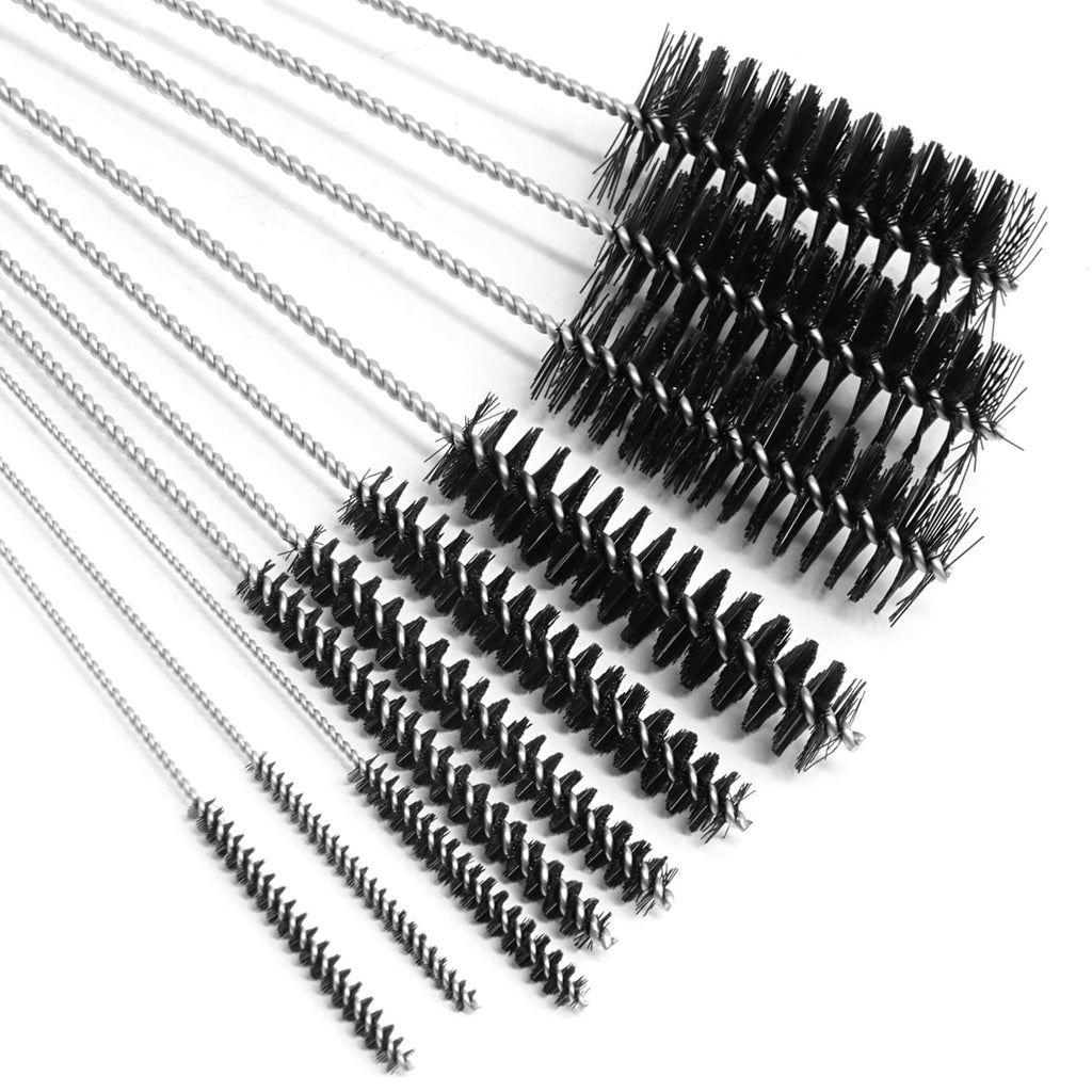 10pcs Cleaner Brush Kit, 8.2inch Long Cleaners, Nylon Pipe Tube Cleaning Brush, Brush Variety Pack, Tube Brushes Pipe... - Image 5