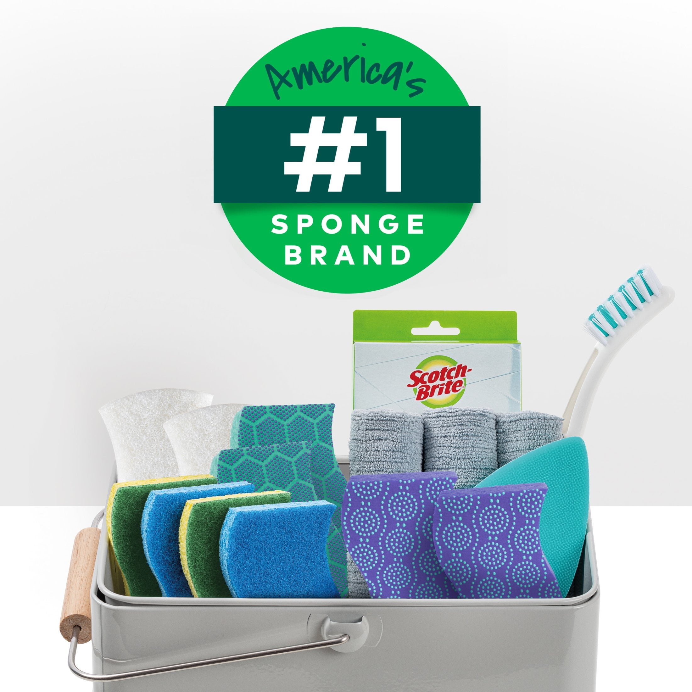 Sponges, Highly Absorbent, 6 Sponges