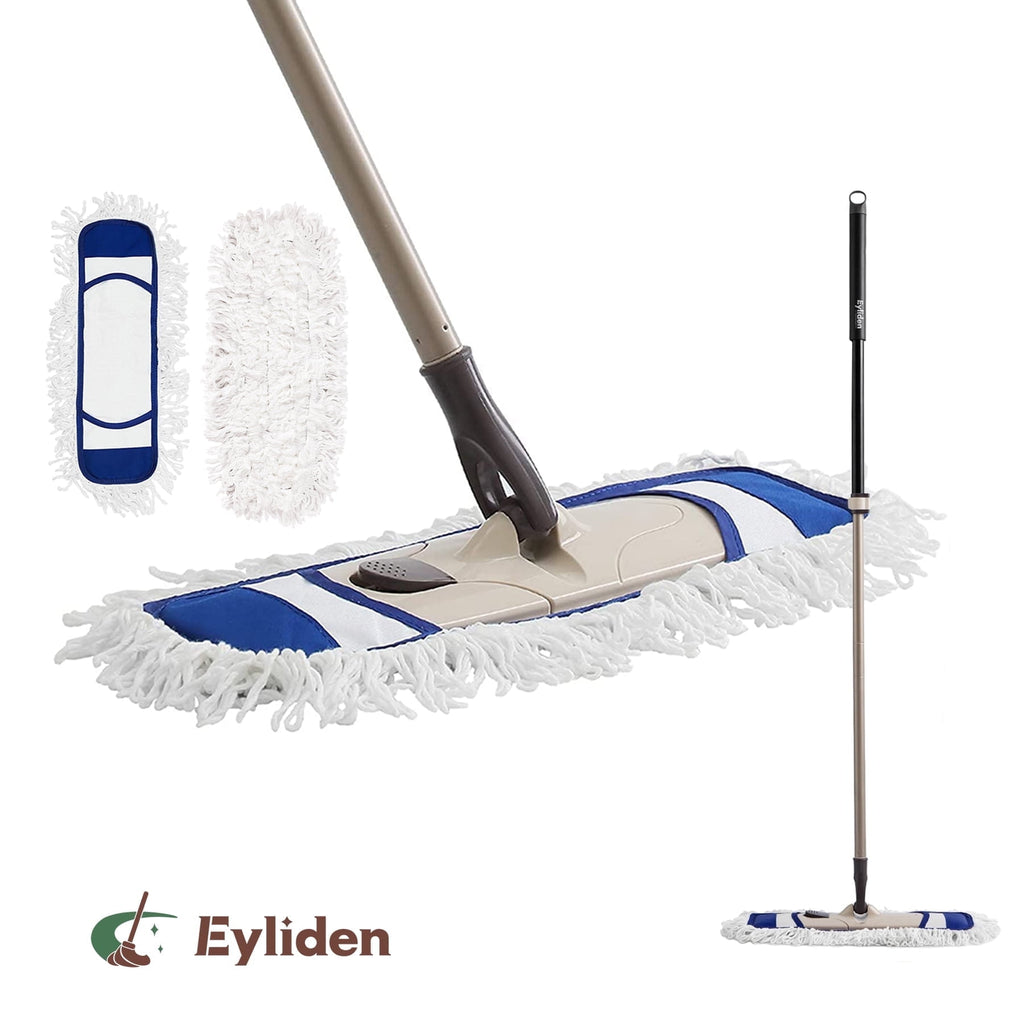 Mops for Hardwood Floors Wet & Dry Cleaning, Sweeper with Total 2 Mop Pads