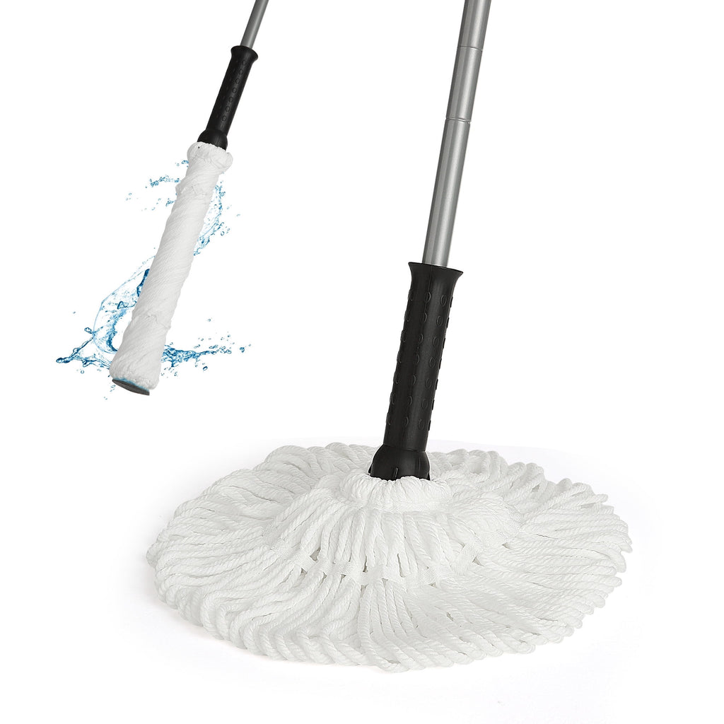 for Floor Cleaning Wet Dry ping Easy to Use with Extra 2 Washable Replacement Heads Reusable Dust s Perfect Cleaner f...