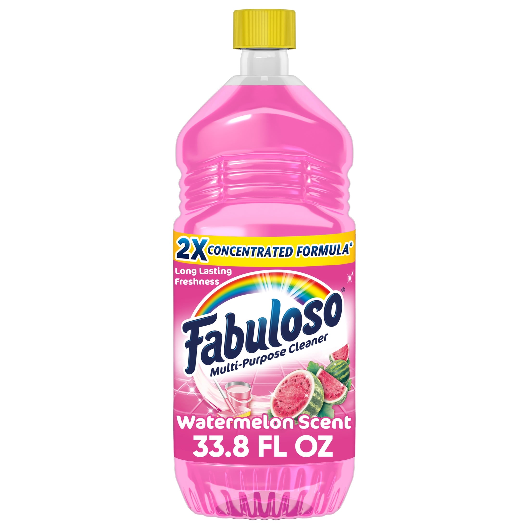 Multi Surface Floor Cleaner, Watermelon Scent, 33.8 fl oz