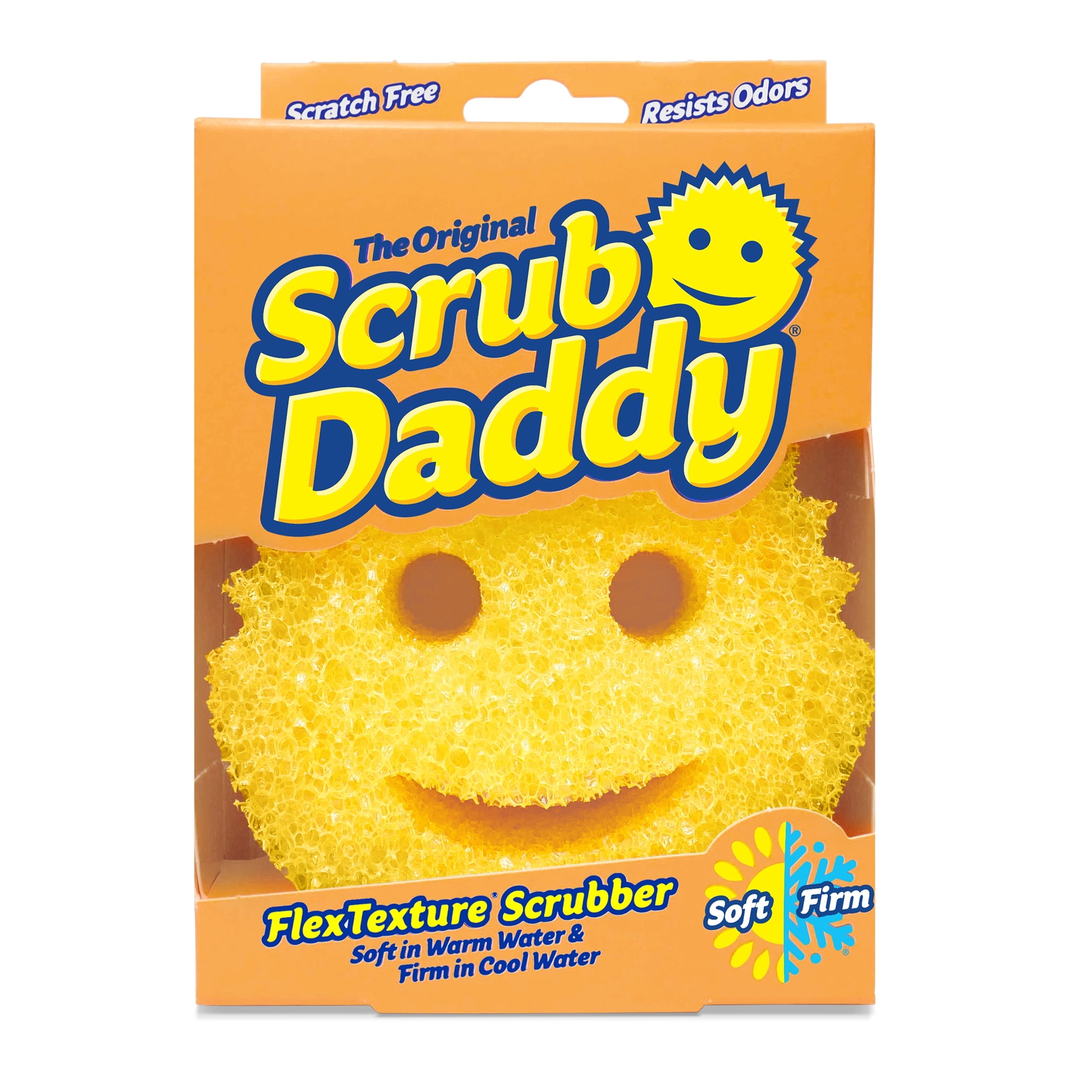 Scrub Daddy Sponge Scratch-Free Dish Scrubber, Kitchen &amp; Bath Cleaning Supplies. Scrubbies &amp; Esponjas De Fregar Platos