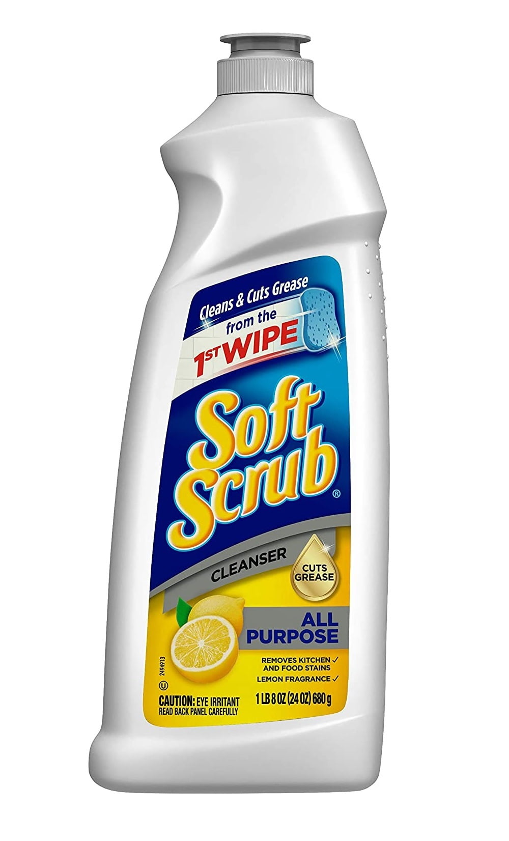Surface Cleanser, Lemon, 24 Fluid Ounces