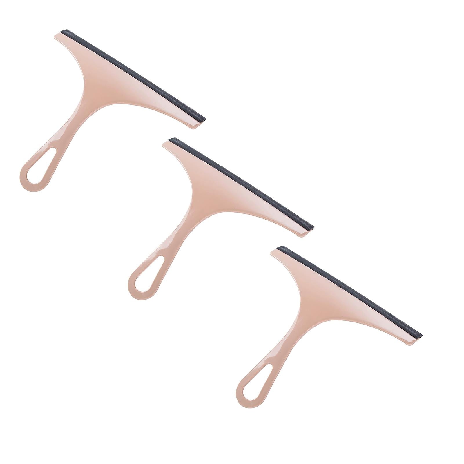 1 PCS Squeegee, Shower Glass Rubber Squeegees, 22 x 19cm Window Glass Cleaner Scraper for Bathroom Mirror Glass Window Floor,Blue