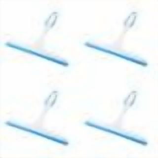 1 PCS Squeegee, Shower Glass Rubber Squeegees, 22 x 19cm Window Glass Cleaner Scraper for Bathroom Mirror Glass Window Floor,Blue