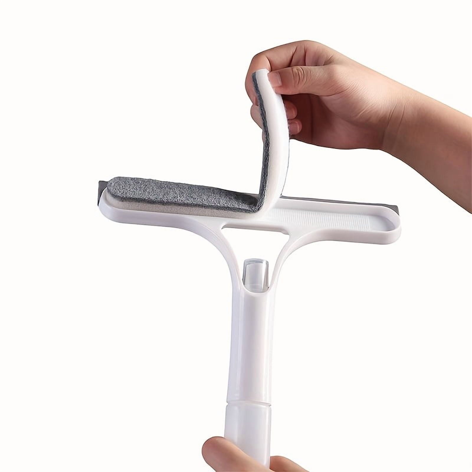 3-in-1 Glass Cleaner Tool, Multi-Functional Squeegee Wiper Scraper, All-in-One Cleaning Tool for Shower Door, Mirror,... - Image 6