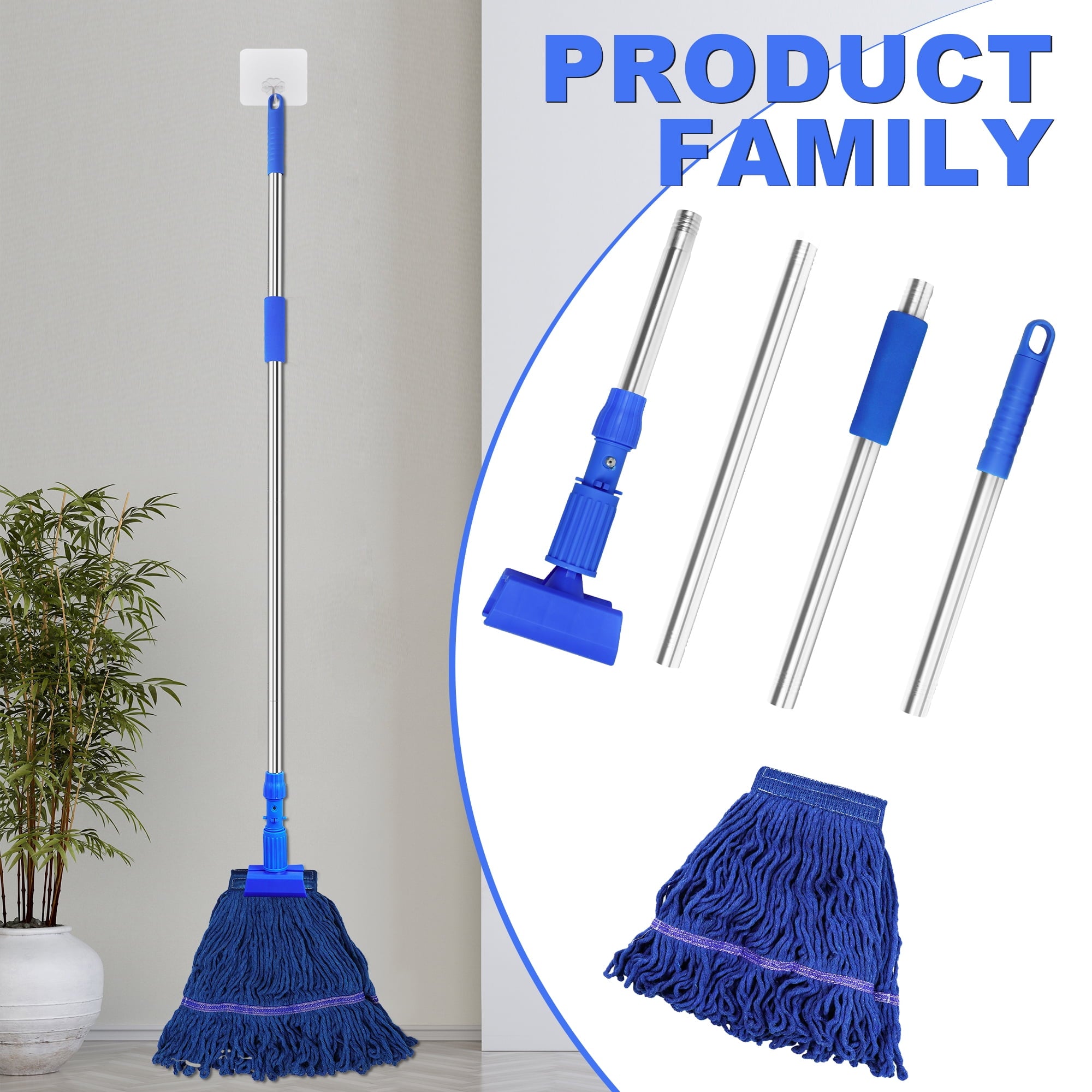 Heavy Duty String Wet Mop Cotton Mop Commercial - Image 2