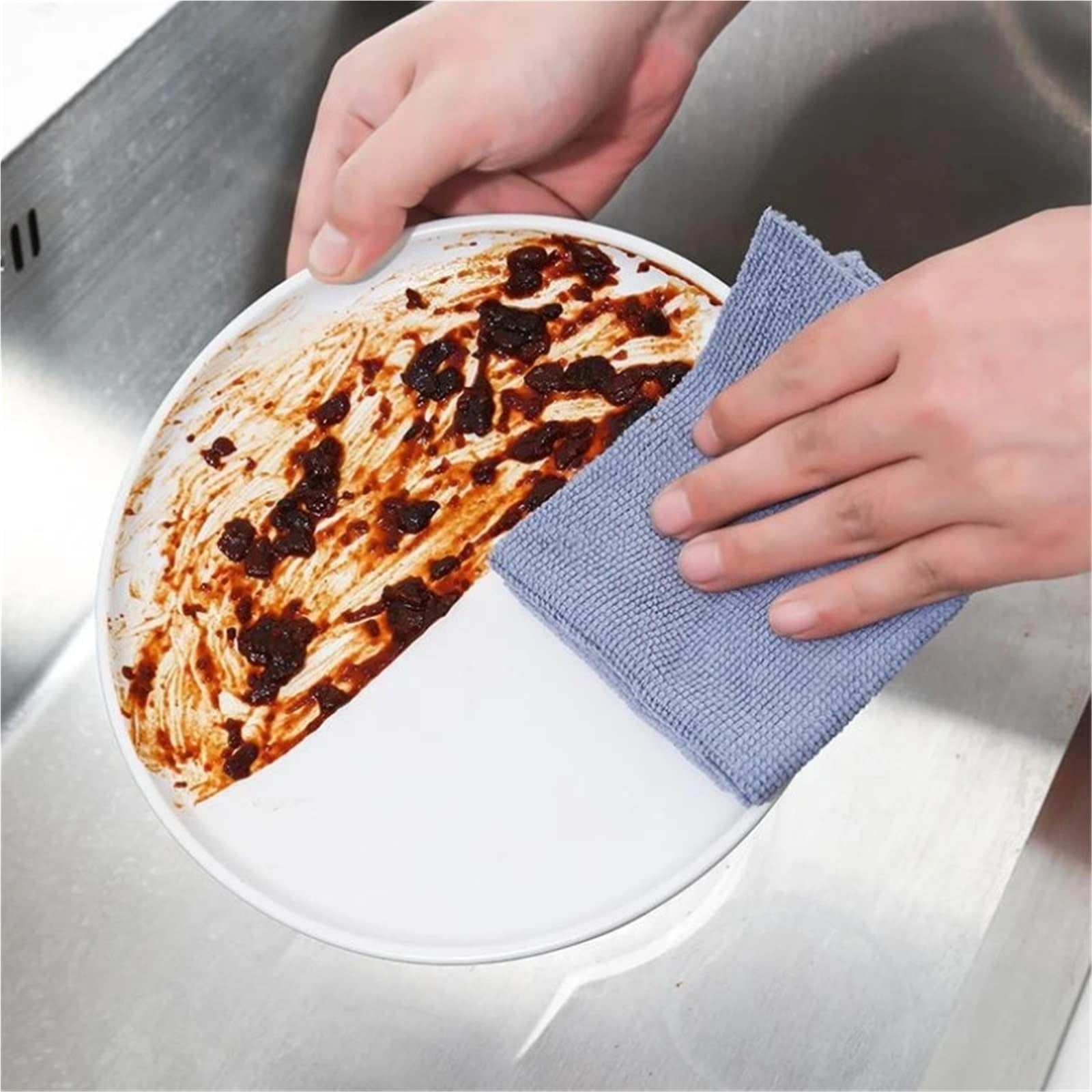 Cloths - Tear-Off Style, Ideal for Wiping Kitchen Utensils, Household , and Towel Replacement (50-Count) - Image 3