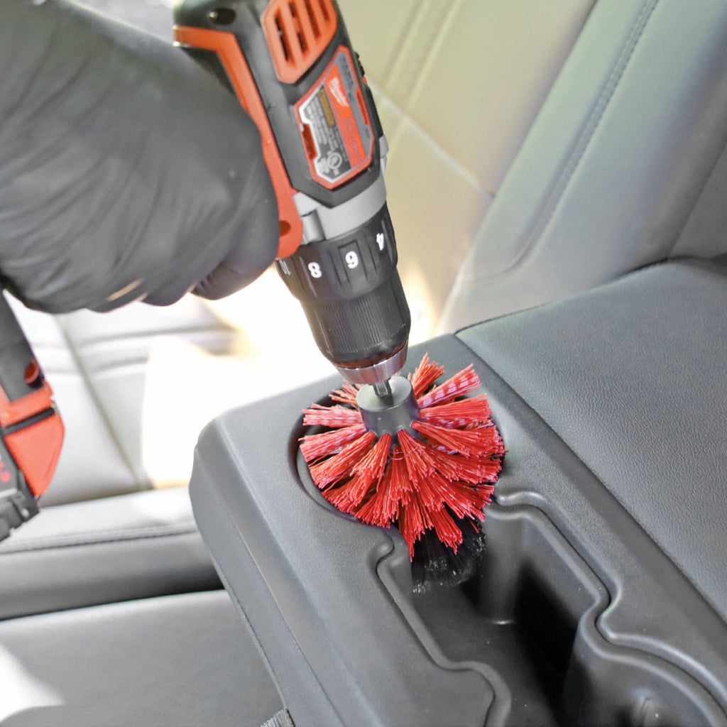 4-Piece Drill Brush Set Cleaning Tool for Wheels, Bathroom, and Tough Stains - Image 6