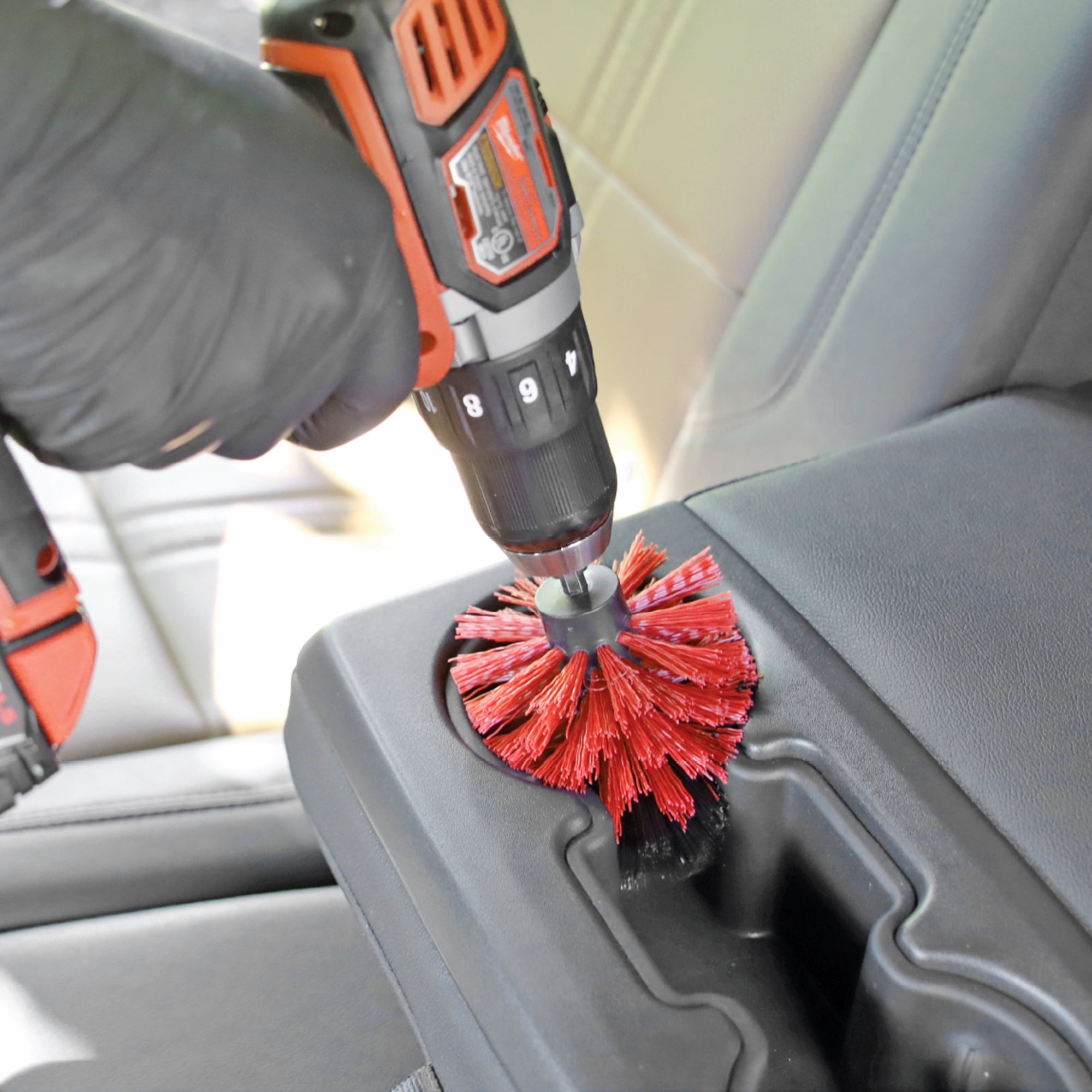 4-Piece Drill Brush Set Cleaning Tool for Wheels, Bathroom, and Tough Stains - Image 6