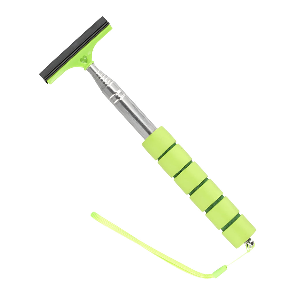 Car Telescopic Rearview Side Mirror Squeegee Glass Cleaning Tool for Window Mini Squeegee Windows Retractable Small Car Rearview